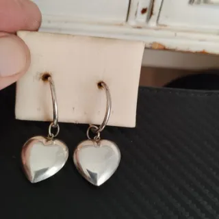 Pendientes Corazón Plata