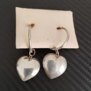 Pendientes Corazón Plata