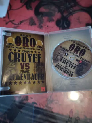 DVD Duelos de Oro Cruyff vs Beckenbauer. No envío.