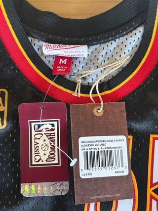 Camiseta NBA - Atlanta Hawks (Mutombo, #55)