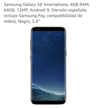 Samsung Galaxy S8 64GB Caja Accesorios