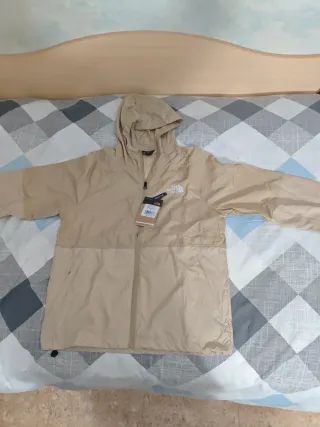 Cortavientos The North Face Beige