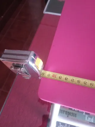 Mesa Plegable Rosa para Portátil