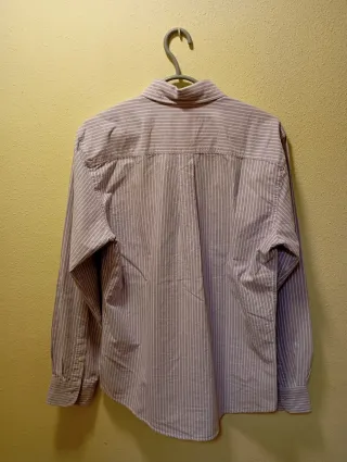 Camisa Springfield Talla M  Azul Clara Rayas