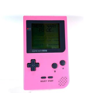 Game Boy Pocket Rosa - Mercenary Force