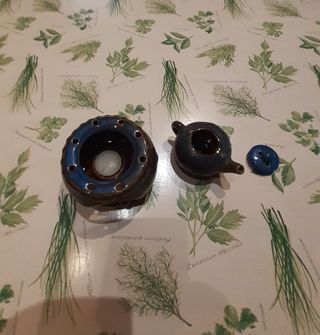 diffusore di aromi in ceramica smaltata