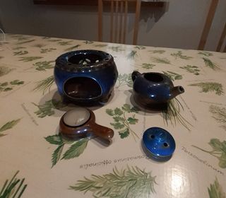 diffusore di aromi in ceramica smaltata