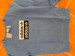 Sudadera Adidas azul claro talla 11/12 años