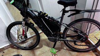 Bicicleta Eléctrica Negra
