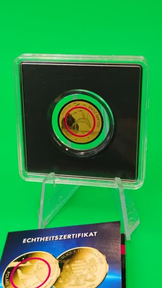 Moneta d'oro 24k Polar Zone