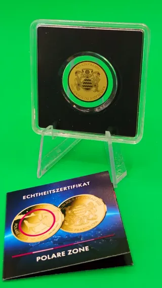 Moneta d'oro 24k Polar Zone