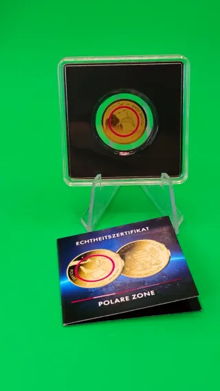 Moneta d'oro 24k Polar Zone