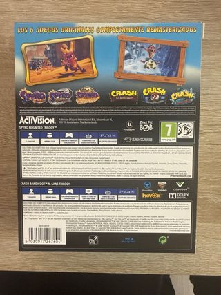 Spyro + Crash Trilogy PS4