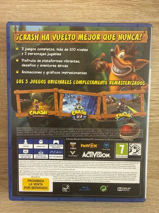 Spyro + Crash Trilogy PS4