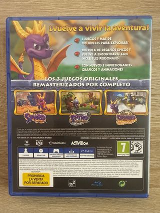 Spyro + Crash Trilogy PS4