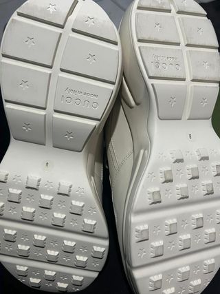 Scarpe Gucci Rhyton Uomo Bianco Oro