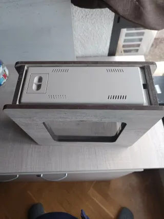 Acuario original cemento con filtro