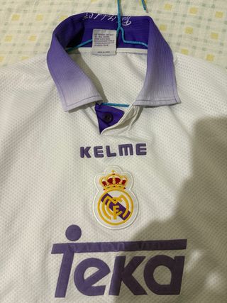 Camiseta Real Madrid 97/98 Kelme Talla M