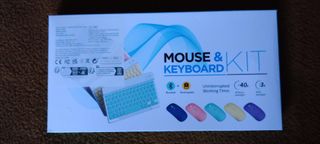 Teclado y ratón inalámbricos Ñ + funda