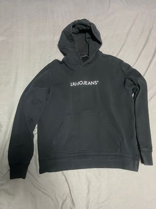 Felpa Liu Jo con cappuccio nera