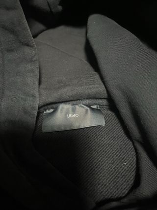 Felpa Liu Jo con cappuccio nera