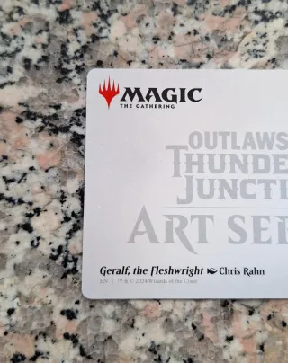 Carta Magic Outlaws of Thunder Junction Art Series