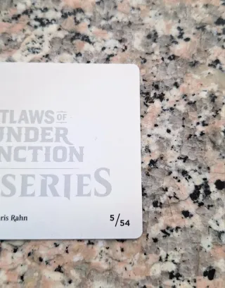 Carta Magic Outlaws of Thunder Junction Art Series