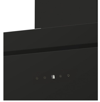 CAMPANA EXTRACTORA CANDY CVMA90N CRISTAL NEGRO.