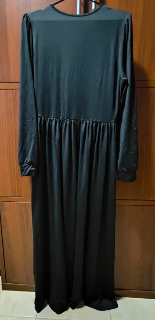 Vestido largo elegante negro