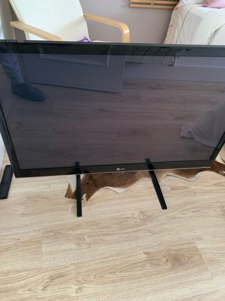 Televisión LG Negra