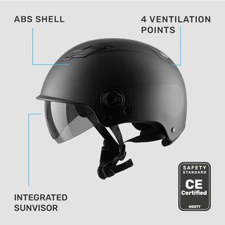 Westt Casco Bicicleta Adulto Talla S/M 55-58cm