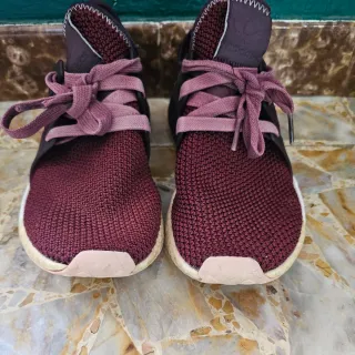 Adidas Zapatillas Moradas y Beige