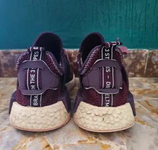 Adidas Zapatillas Moradas y Beige