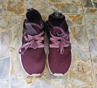 Adidas Zapatillas Moradas y Beige