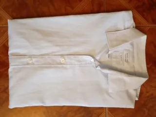 Camisa Zara Man Blanca Talla L