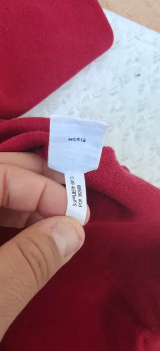 Maglione Polo Ralph Lauren 1/4 Zip XL Rosso