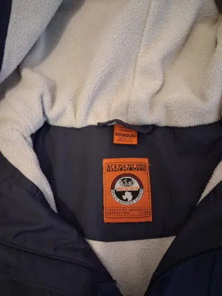 Chaqueta Napapijri Azul talla 129cm o de 5 a 6 año