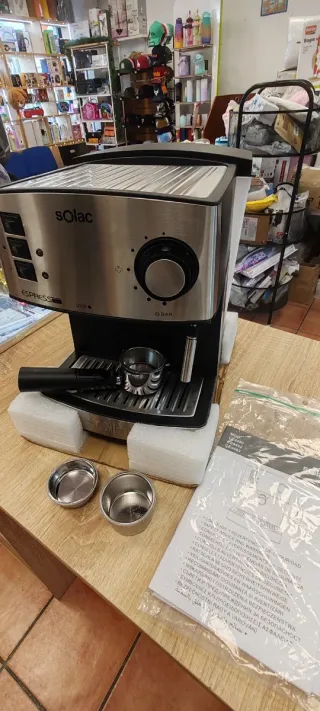 Cafetera Espresso Solac 850W 19 Bares