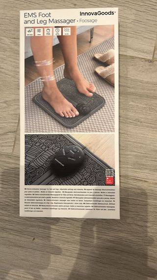 masageador e pies  electroestimulador