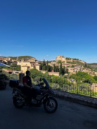 Moto BMW R 1200 GS Adventure.