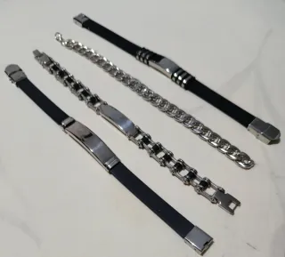 Lote 4 Pulseras Hombre