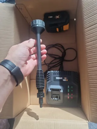 Hidrolimpiadora Batería Titan 18V