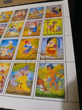 Folha de Selos Emirados Árabes Unidos