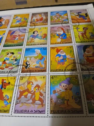 Folha de Selos Emirados Árabes Unidos