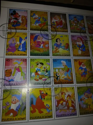 Folha de Selos Emirados Árabes Unidos