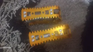 Pedales MKS Foot Jaw Dorados BMX Vintage