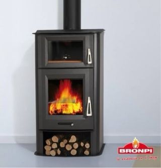 Estufa de leña Bronpi Tudela 13 KW