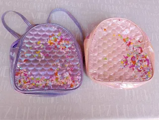 Mini mochila niña lentejuelas