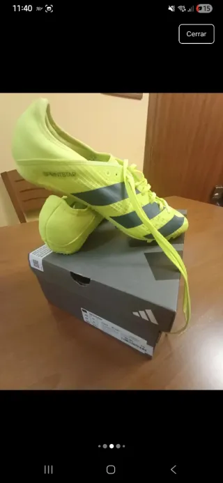 Zapatillas clavos atletismo Adidas