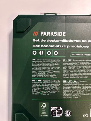 Set Destornilladores Precisión Parkside